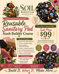 Reusable Sanitary Pad Stash Builder Course -- 6-Week Live Online Sew-A-Long